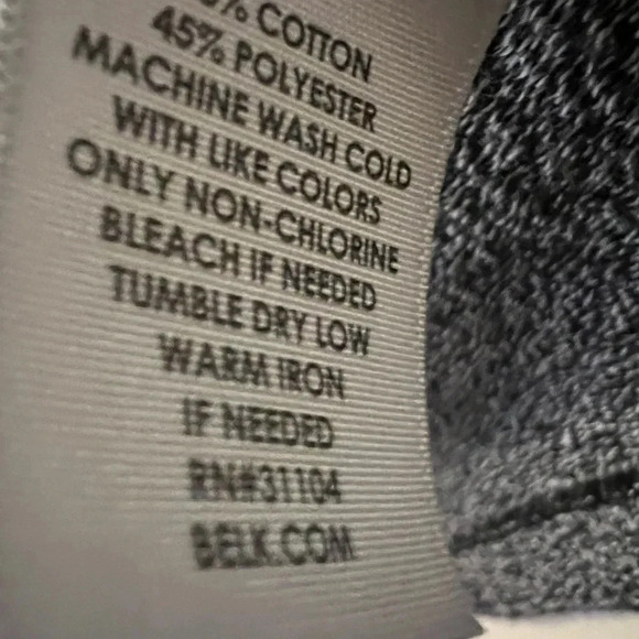 Kim Rogers Cardigan Sweater Women, Gray/Black, 3/4 Sleeve, Size Medium,P… - Picture 2 of 5